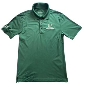 South Florida Bulls Shirt Mens XS NCAA Green Polo Embroidered Short Sleeve Staff